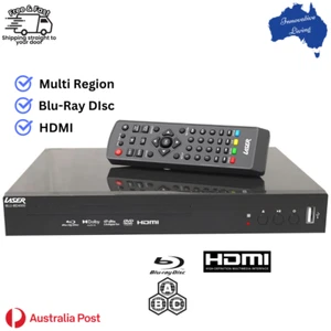 Region Free BLU RAY DVD Player HDMI Movie Blue Ray Disc Audio CD Player HD Video - Picture 1 of 9