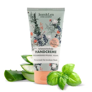 Jean&Len Handcreme Aloe Vera & Basilikum Vegan 5 x 75 ml - Picture 1 of 2