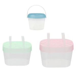 3 Pcs Hand-held Feeding Box Child Pet Carry Cases Portable Boxes for Pets - Picture 1 of 12
