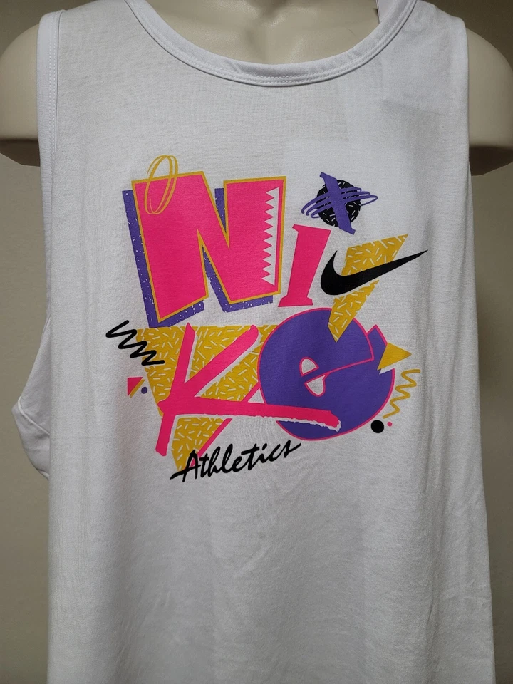 Mens NIKE Tank Top NEW White Athletics Size XXL - Image 1 of 1