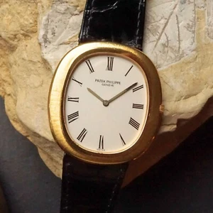 Patek Philippe Ellipse Ref. 3589 Automatic 18k Gold 33 mm 1970s - Picture 1 of 17
