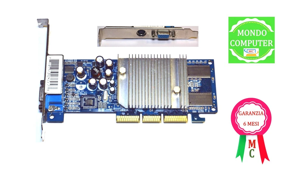 SCHEDA GRAFICA  AGP NVIDIA GeFORCE_ 128 MB _ CHIMERA  FX 5200  - Immagine 1 di 1