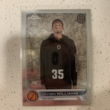 2022-23 Topps Chrome Overtime Elite Jayden Williams Rookie Card A17