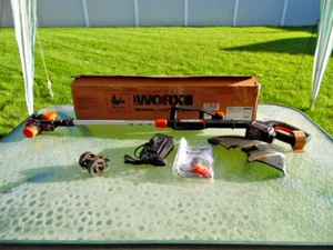 Worx WG17.3 20V Max 3-In-1 12" Grass Trimmer/Edger Wheels For Edger 3732 - Foto 1 di 8