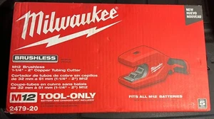Milwaukee 2479-20 M12 Brushless 1-1/4"-2" Copper Tubing Cutter (Tool Only)  - Picture 1 of 2