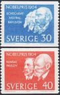 Sweden 1964 Nobel Prize Winners Science Writers Medical Chemistry Physics MNH