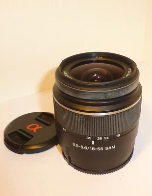 SONY DT 18-55mm f3.5-5.6 SAM AUTO FOCUS ZOOM for SONY DSLRs (289) - image 1 of 4