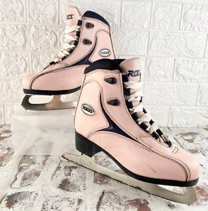 Eiskunstlauf Schlittschuhe Damen Mädchen Roces hellrosa Größe UK 4 EU 38 Beschreibung lesen - Bild 1 von 13