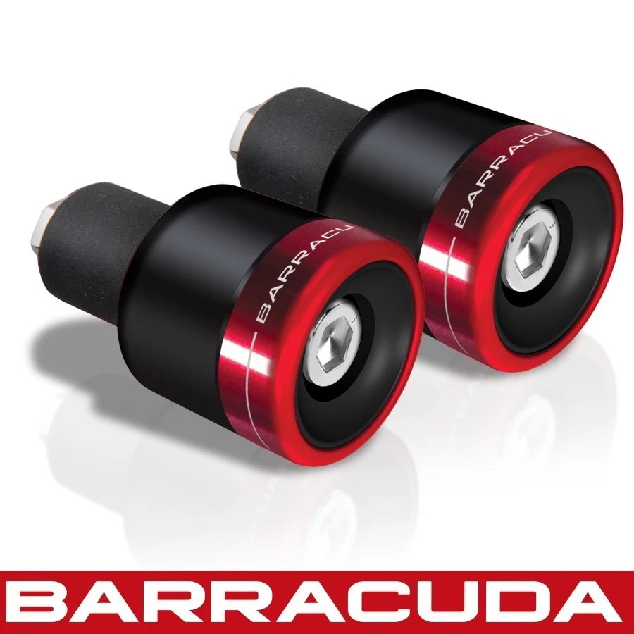 Barracuda - extremos de barra B-Lux - rojo - ajuste universal - avispón Honda CB600F Foto 1 de 1