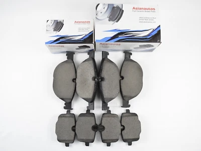 Pastillas de freno delanteras y traseras de cerámica Asianautos para BMW 650i xDrive Gran Coupé Foto 1 de 4