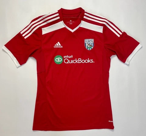 West Bromwich Albion England Away football shirt 2014-2015 Adidas Soccer Jersey Cover