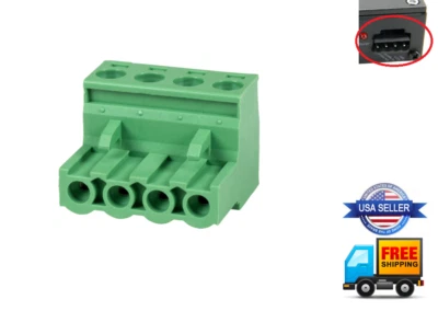 4-Pin Speaker Level Input Plug Sub Speakers JL AUDIO FIX/TWK-SPKPLUG-RP FIX TWK - Image 1 of 4