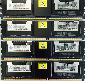 Memory Ram for server DDR2 667 PC2-5300F FB 1,2x Lot UK - Picture 1 of 1