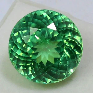 Certified 9.50 Ct Natural MUZO Colombian Green Emerald Stunning Loose Gemstones - Picture 1 of 6