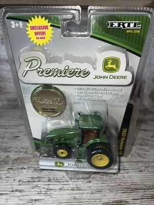 1/64 Scale John Deere 7820 Muddy Tractor With FWA, Premiere Release #8 Chaser - Image 1 of 4