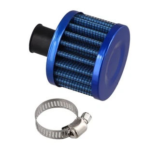 12MM Round Crank Case EngIne Breather Oil Air Filter Car Motorcycle Quad Bike - Picture 1 of 43