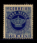 Cape Verde - 1877 Crown 40r - MH