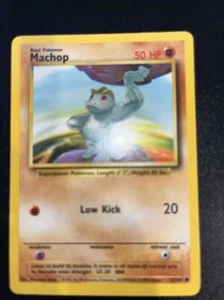 Pokemon Card Machop 52/102 Base Set 1999 Vintage - Imagen 1 de 2