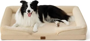 Bedsure Extra Large Dog Sofa Bed Washable Orthopedic Dog Beds 106x80x16.5cm (XL) - Picture 1 of 7
