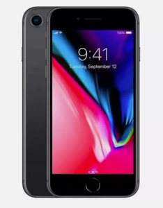 Apple iPhone 8 64GB Space Grau Entsperrt A1863 Sehr Gut Refurbished - Bild 1 von 1