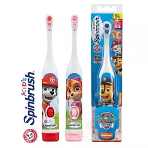 Arm & Hammer, Kinderspinbrush, Pfotenpatrouille, weich, 1 batteriebetriebene Zahnbürste - Bild 1 von 6