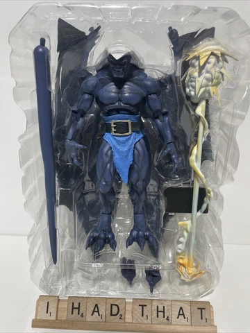 NECA - GARGOYLES 7"THAILOG ULTIMATE MISSING Extra Hand+Gun-NO BOX Cover