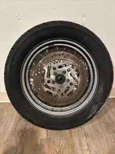 Harley-Davidson Sportster 1200 883 16X3.0 Rear Wheel OEM Rim Spoked Laced 1 Inch - Bild 1 von 5