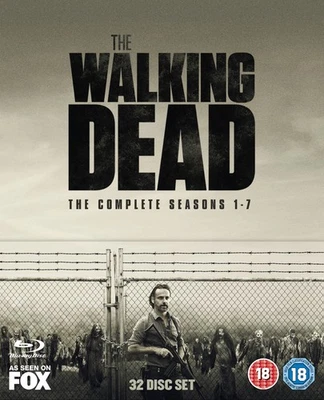 The Walking Dead: The Complete Seasons 1-7 (Blu-ray) Andrew Lincoln Lauren Cohan - Image 1 of 2