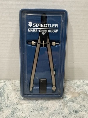 STAEDTLER Mars Superbow Drawing / Drafting Compass 553 54 A6 - Image 1 of 4