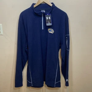 Under Armour 1/4 Zip Cold Gear Pullover Men's XXL Navy Kent State University $59 - Picture 1 of 11