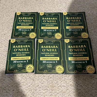 Barbara O'Neill Natural Herbal Remedies Complete Collection 30 Books in 1  - Image 1 of 3
