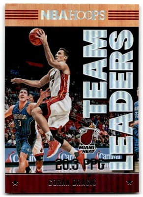 Hoops Team Leaders Goran Dragic Miami Heat #18 2017-18 Foto 1 de 2