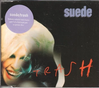 Suede Trash CD UK Nude 1996 single part 1 has info sticker on front of case - Bild 1 von 2
