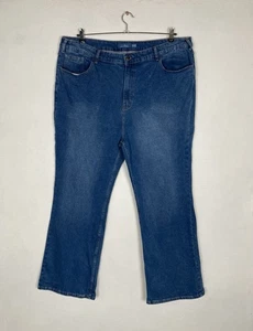 Seasalt Cornwall Highmore High Rise Bootcut Full Length Jeans UK 20 - Picture 1 of 7