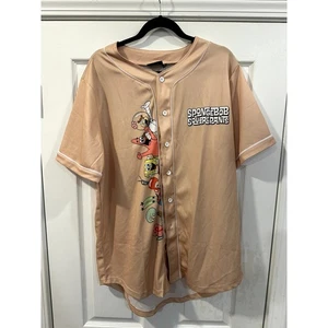 Official Nickelodeon SpongeBob SquarePants Baseball Jersey – Size Large - Picture 1 of 11