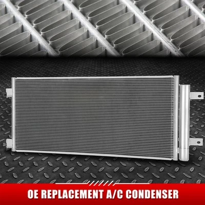 Conjunto de condensador de aire acondicionado núcleo de aluminio delantero estilo OE para Chevrolet Cruze 16-18 Foto 1 de 4