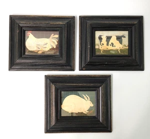 Warren Kimble Farmhouse Folk Art Professionally Framed Lithograph Prints - Picture 1 of 7