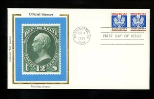 US FDC #O139 Colorano 1985 Washington DC US Official Mail Eagle - Picture 1 of 2