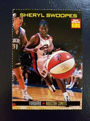 Sheryl Swoopes #244 Houston Comets WNBA Sports Illustrated for Kids SI For Kids - Image 1 of 2