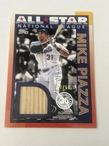 2025 Topps Series 2 1990 35th Anniv Mike Piazza 90ASR-MP Bat Relic /50 SHIPSFREE - Picture 1 of 2