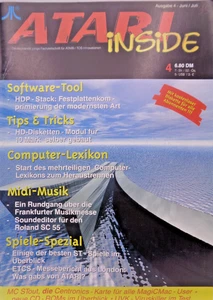 ATARI INSIDE - AUSGABE: 4/95 (FALKE VERLAG - MAGAZIN) #1DE - Picture 1 of 6