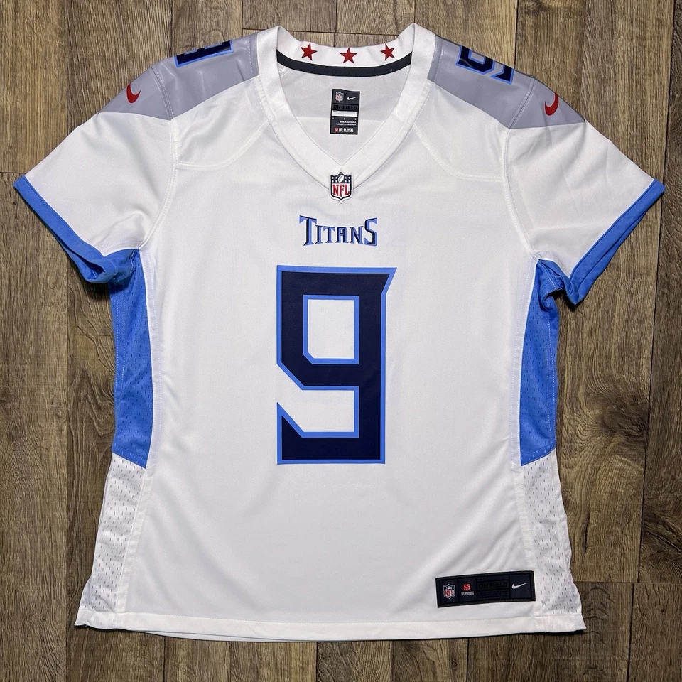 Nueva camiseta local de fútbol americano de los Tennessee Titans Steve McNair Nike NFL para mujer L $130 Foto 1 de 4