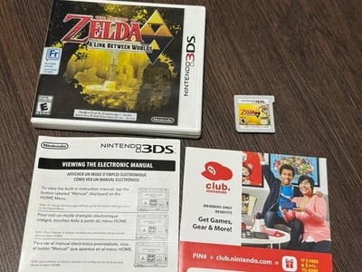 The Legend of Zelda a Link Between Worlds 3DS Nintendo 100% Complete w Manual - Image 1 of 4