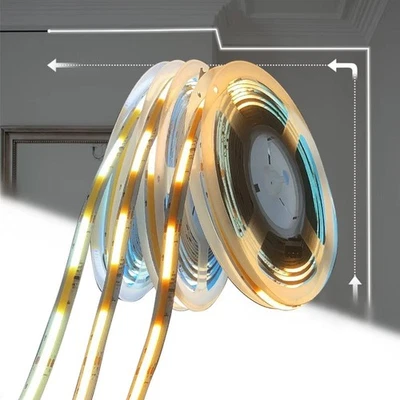 COB Running Water Flowing LED Strip WS2811 DC24V Horse Race Sequential LED Tape - Image 1 of 4