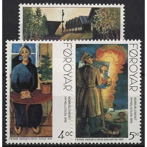 Färöer 1995 50 Jahre Nordischer Kunstbund 280/82 postfrisch - Bild 1 von 1