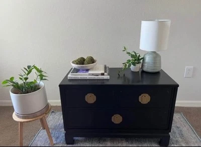 Vintage Oak Nightstand / End Table by Davis Furniture Co. – Restored - Image 1 of 4