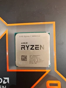 AMD Ryzen 7 5800X3D 8 Core, 16 Thread, PCIe 4.0, 4.5 GHz Max Boost, 3.4 GHz Base - Picture 1 of 3