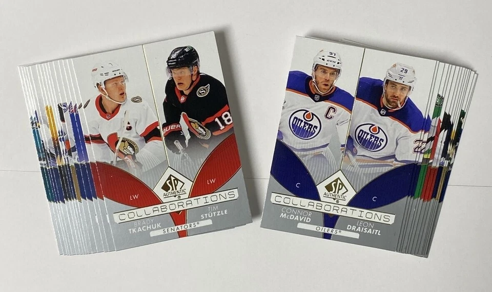 2022-23 Upper Deck SP Authentic Hockey Collaborations Set Singles (You Pick) - Image 1 of 1