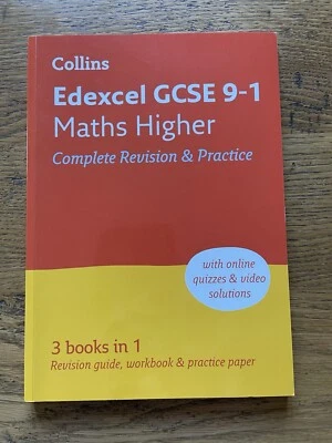 Collins Edexcel GCSE Maths Higher Student with online quizzes & video solutions  - Image 1 of 4