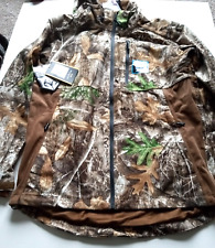 Waterproof Scent Control Hood Jacket 38 40 Size M Realtree Spring Hunting Camo